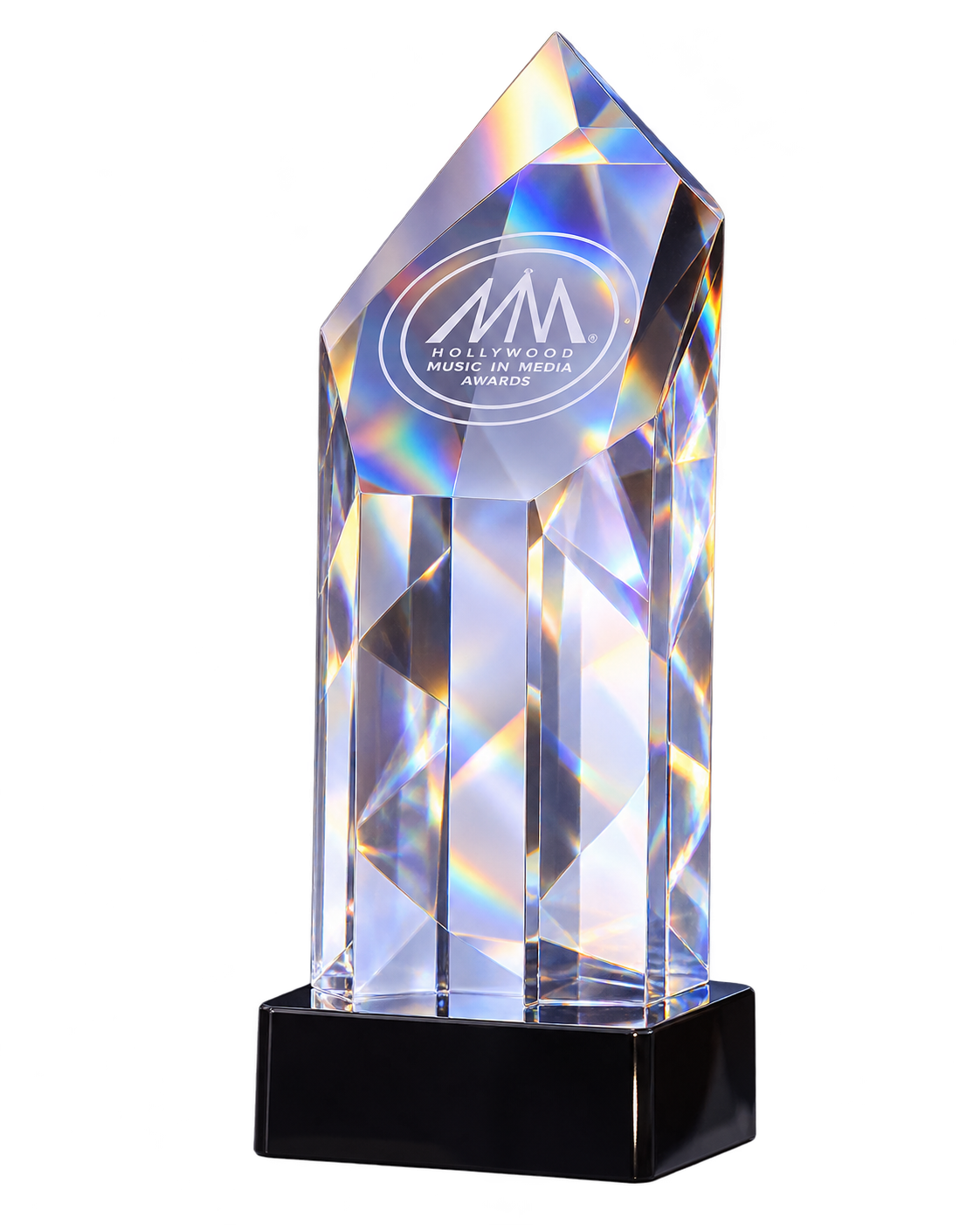 Hollywood Music in Media Awards trophy
